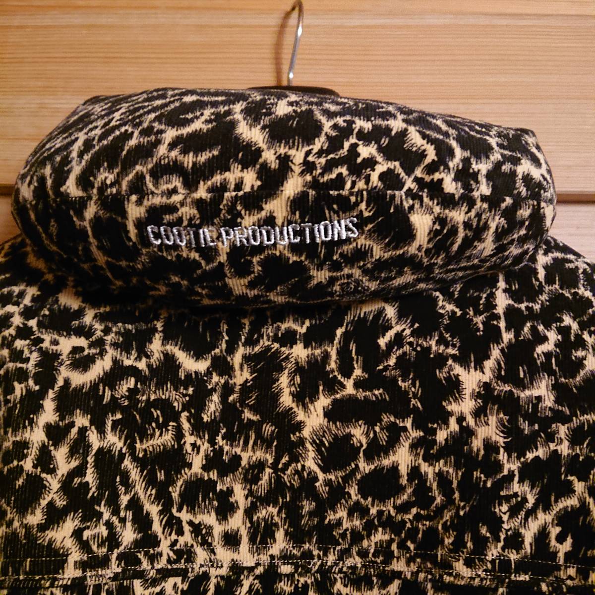 美品 COOTIE Corduroy Leopard Oversized Down Jacket M クーティー レオパード コーデュロイ ダウン ワコマリア Supreme blackeyepatch_画像5