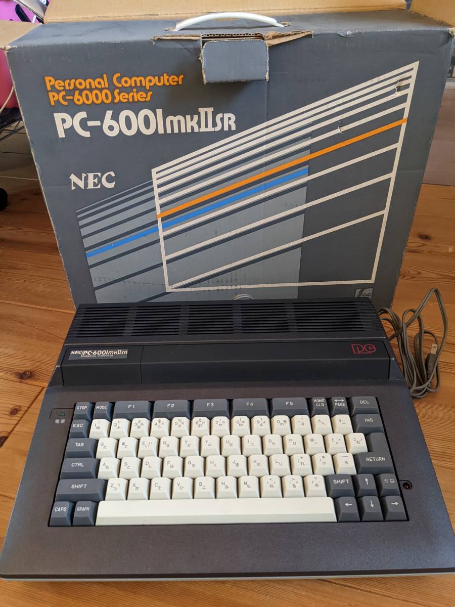 Yahoo!オークション - 送料無料 NEC PC-6001mk2 SR & 応用 Yahoo!オークション - 送料無料 NEC PC-6001mk2 SR & 応用