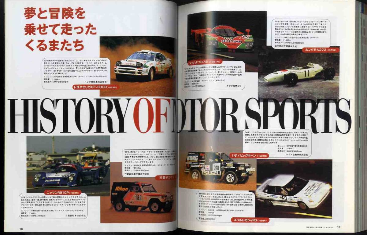 【c9600】1995～1996 自動車ガイドブックvol.42 ／特集=モータースポーツを楽しもう！、モーターパレード、..._画像3