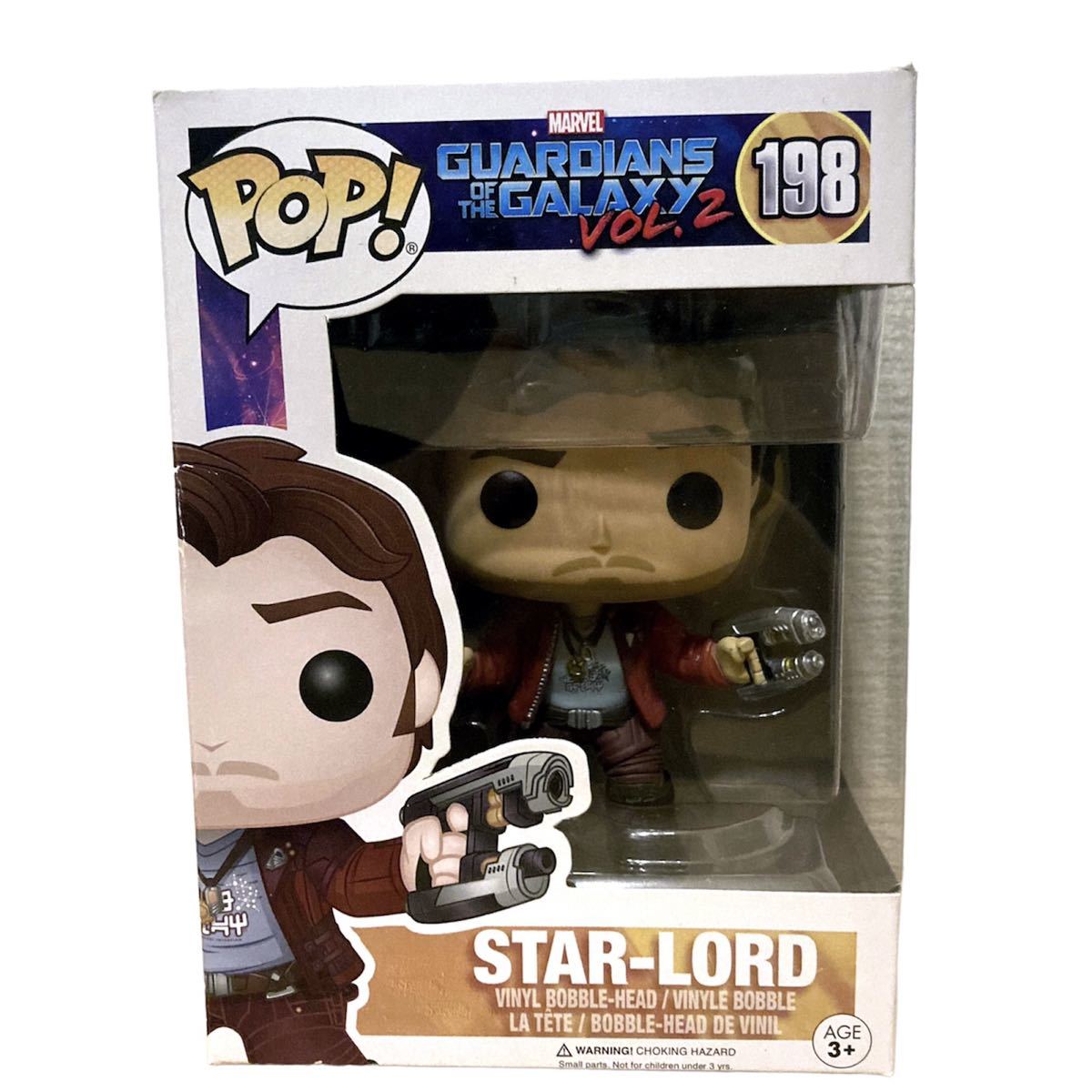 ホットトイズ Funko pop 198 スターロード フィギュア/MARVEL MCU