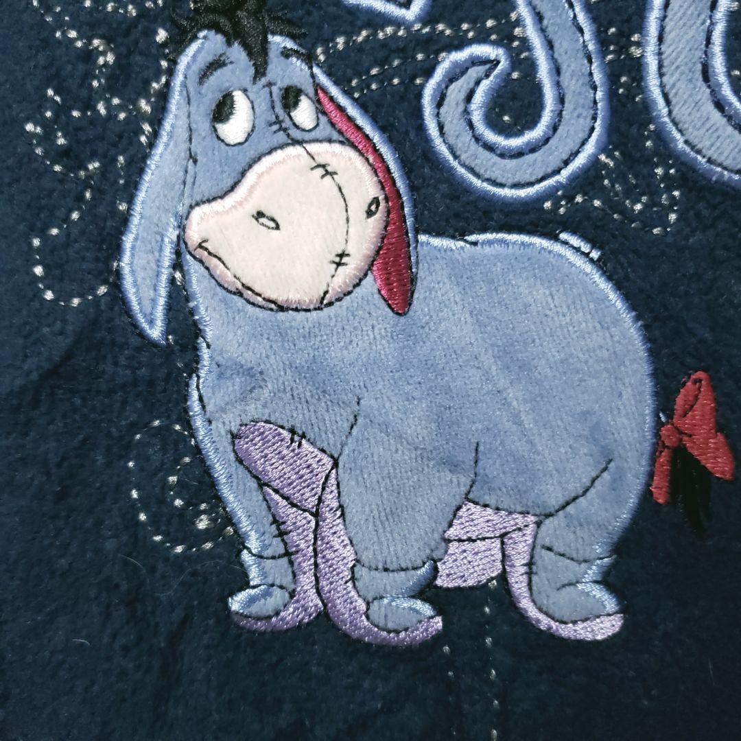 《海外ディズニー》イーヨ EEYORE 刺繍パーカー スウェットトレーナー くまのプーさん_画像5