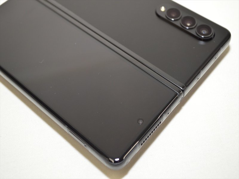 極美品 韓国版SIMフリー Samsung Galaxy Z Fold3 5G 512GB ファントム