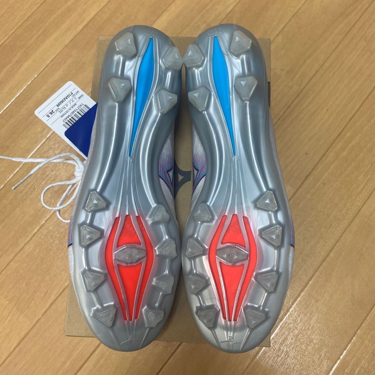 おトク情報がいっぱい!サッカー/フットサルシューズ 新品26.5cm MIZUNO ALPHA JAPAN 日本サッカースパイク