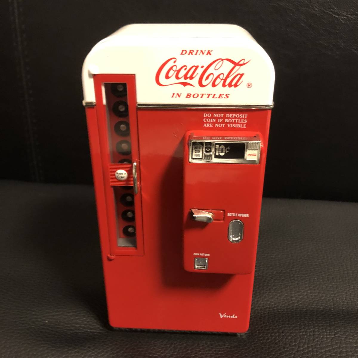 激レア コカコーラ 貯金箱 Coca-Cola 自動販売機 ミュージックバンク 