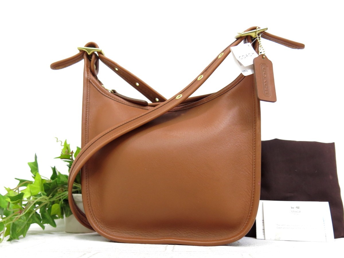 Yahoo!オークション - COACH オールド コーチ◇9950◇カーフ レザー 本...