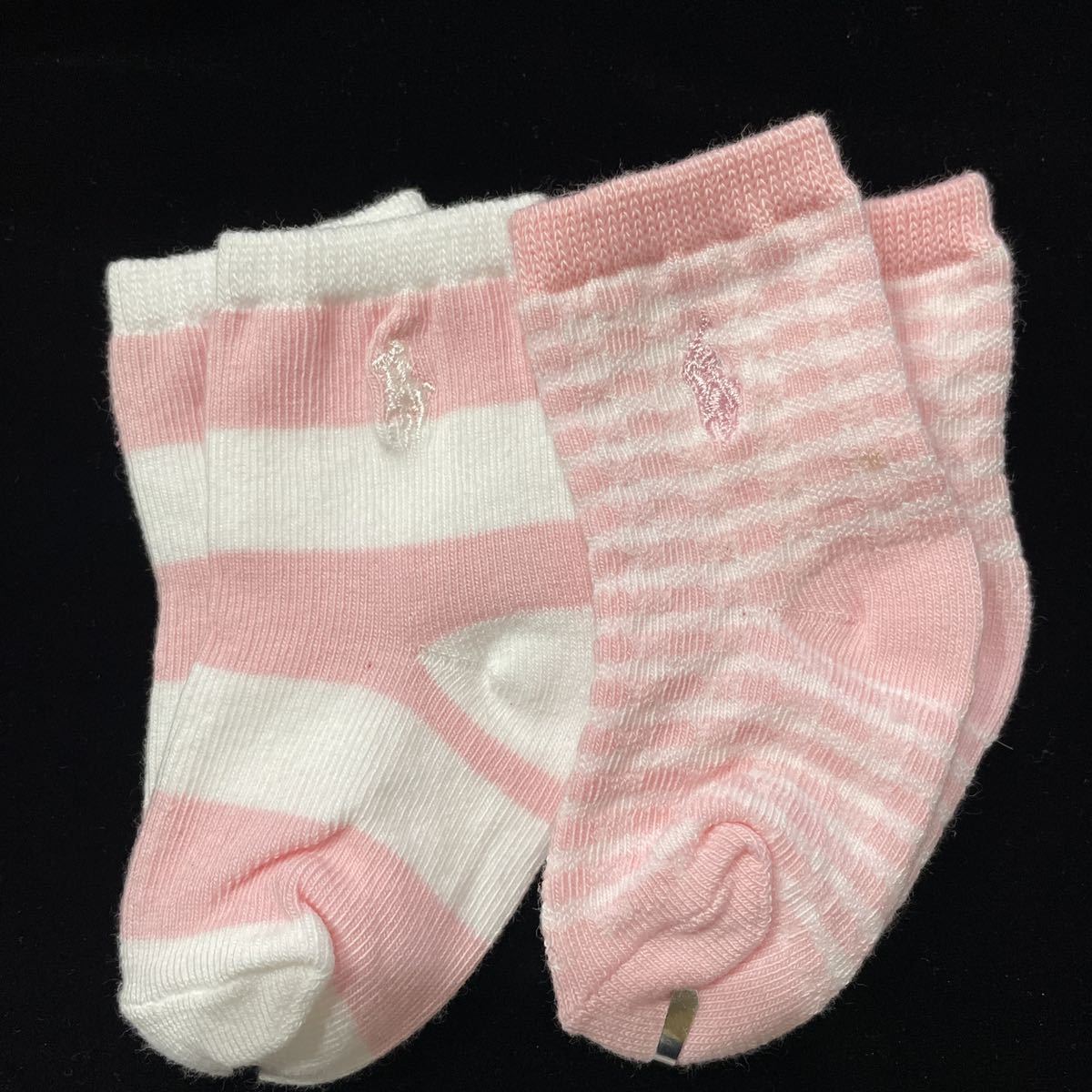 新品 ベビーラルフローレン 赤ちゃん靴下 新生児用5足ベビーベアソックス 女の子の画像5