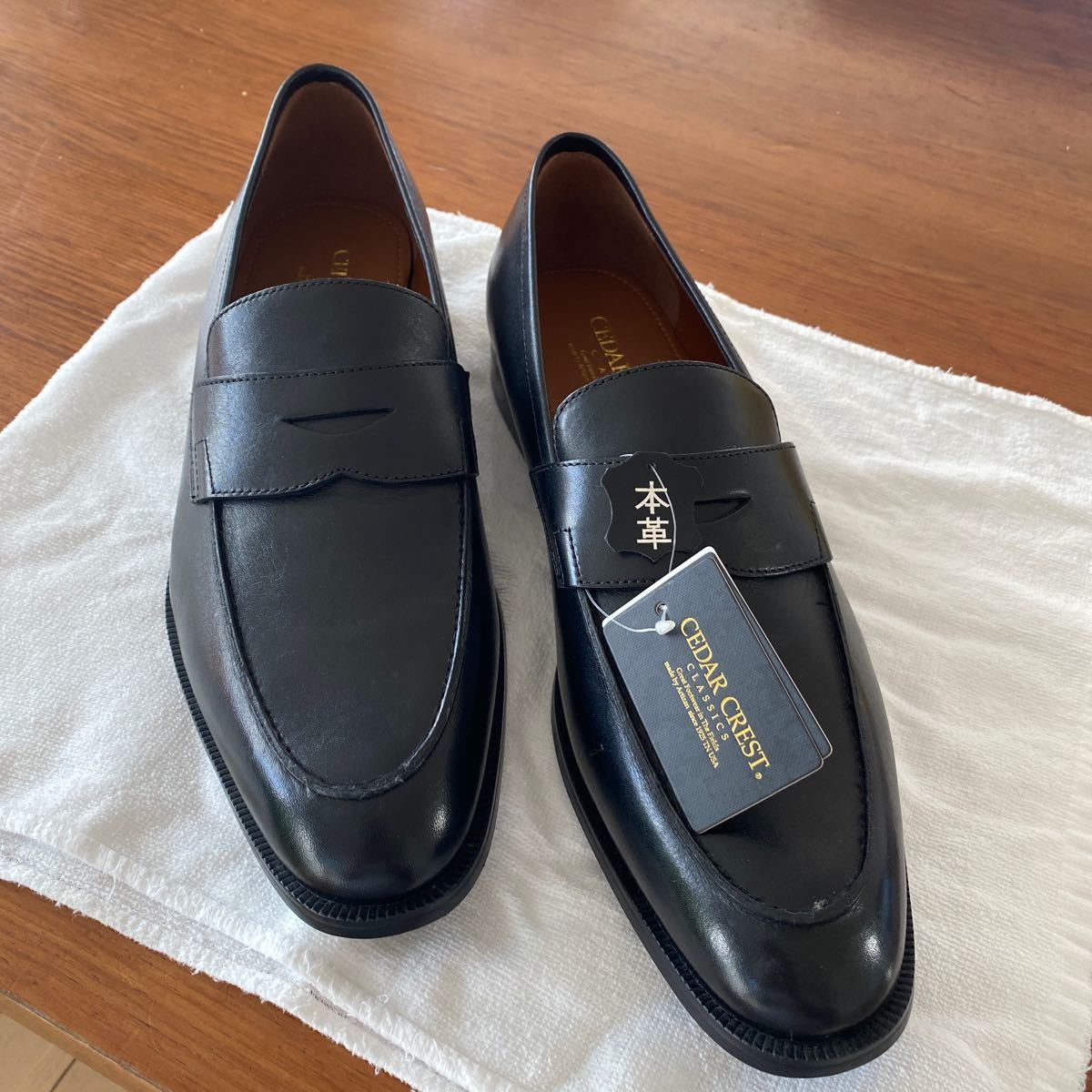 本革 セダークレストビジネスシューズ 新品 未使用 靴|PayPayフリマ 新品未使用CEDAR CREST 本革ビジネスシューズ