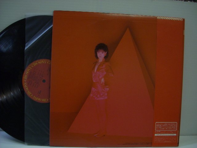 [帯付LP] 松田聖子 / TINKER BELL 国内盤 CBS・ソニー 28AH 1734 松本隆 林哲司 南佳孝 尾崎亜美 大村雅朗 呉田軽穂 ◇r41123_画像2