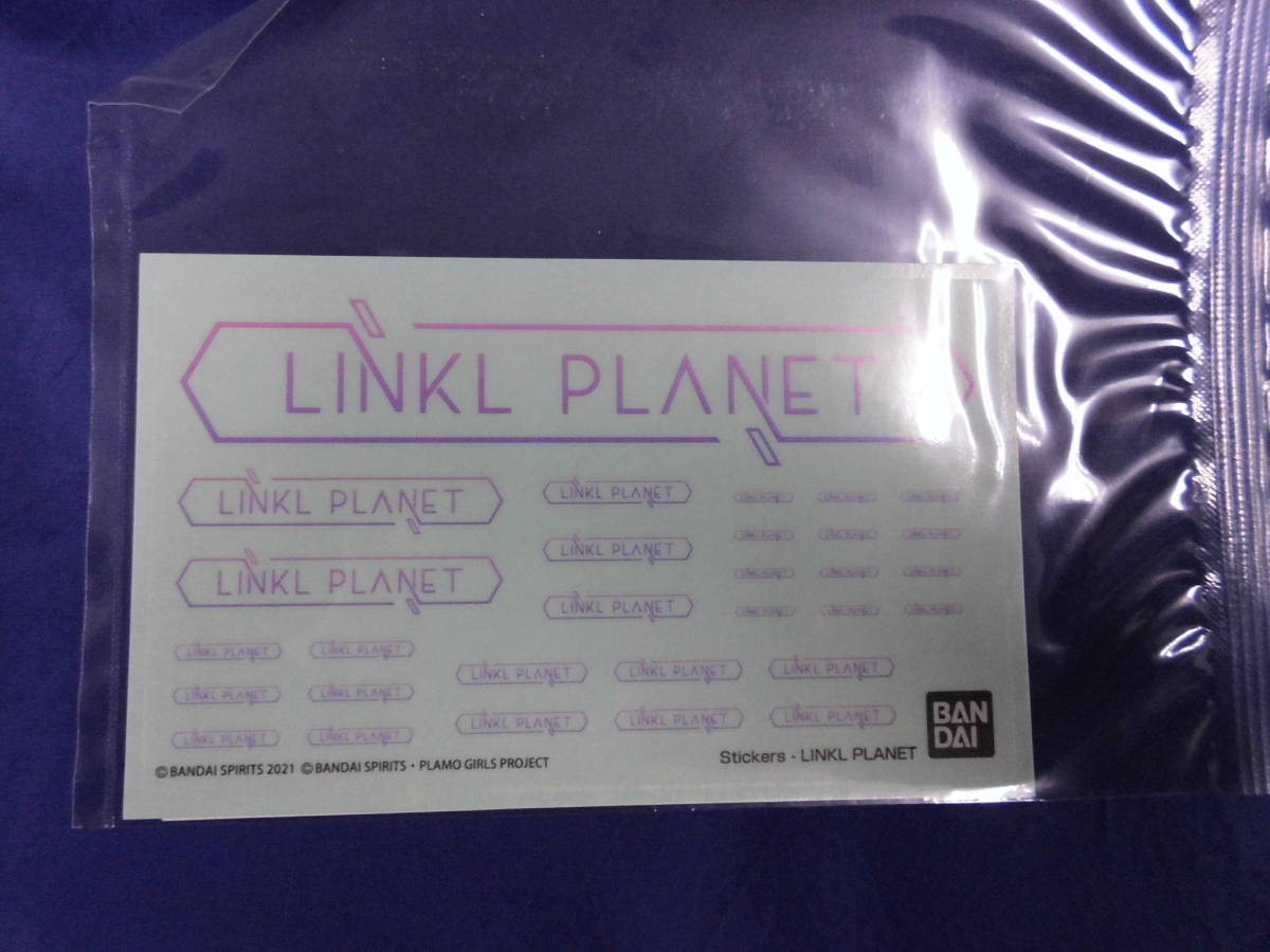 バンダイ 全日本模型ホビーショーチラシ LINKL PLANET リンクルプラネット ステッカーの画像3