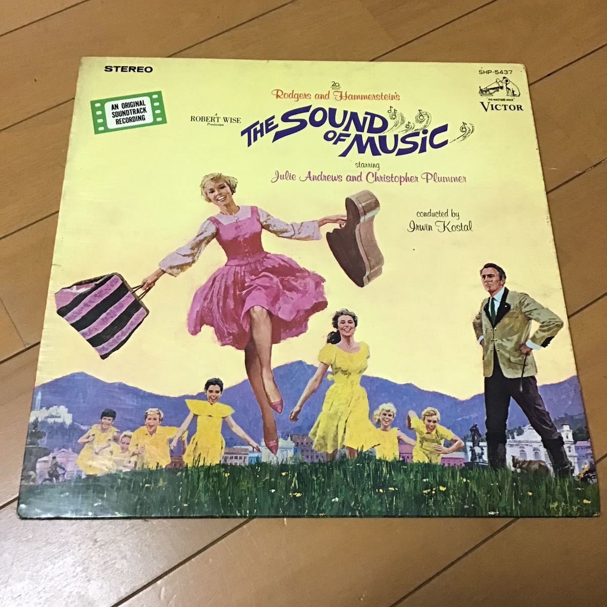 THE SOUND OF MUSIC VICTOR レコード　SP版　サウンドミュージック　ミュージカル_画像1