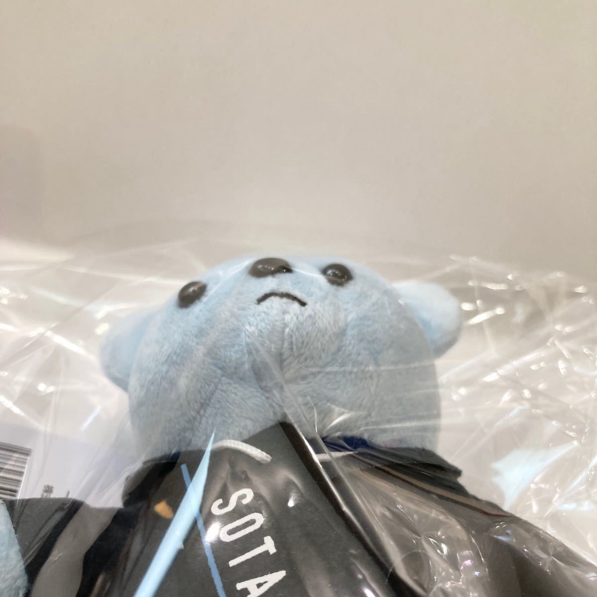 新品 BE FIRST ソウタ SOTA モアプラス ぬいぐるみ くま クマ 青