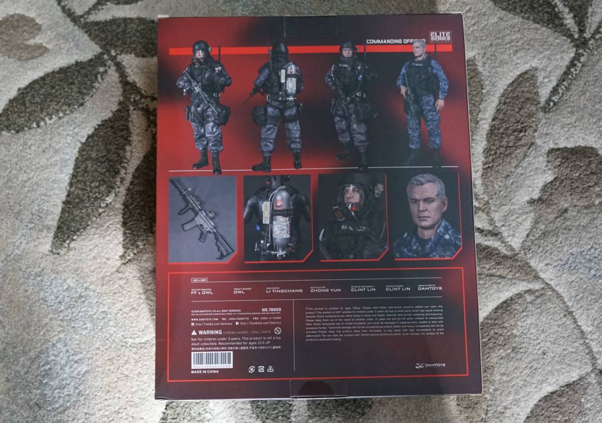 未開封新品DAM TOYSNo.78050 ELITE SERIES 1/6 NAVY COMMANDING 未開封新品DAM TOYSNo.78050 ELITE SERIES 1/6 NAVY COMMANDING
