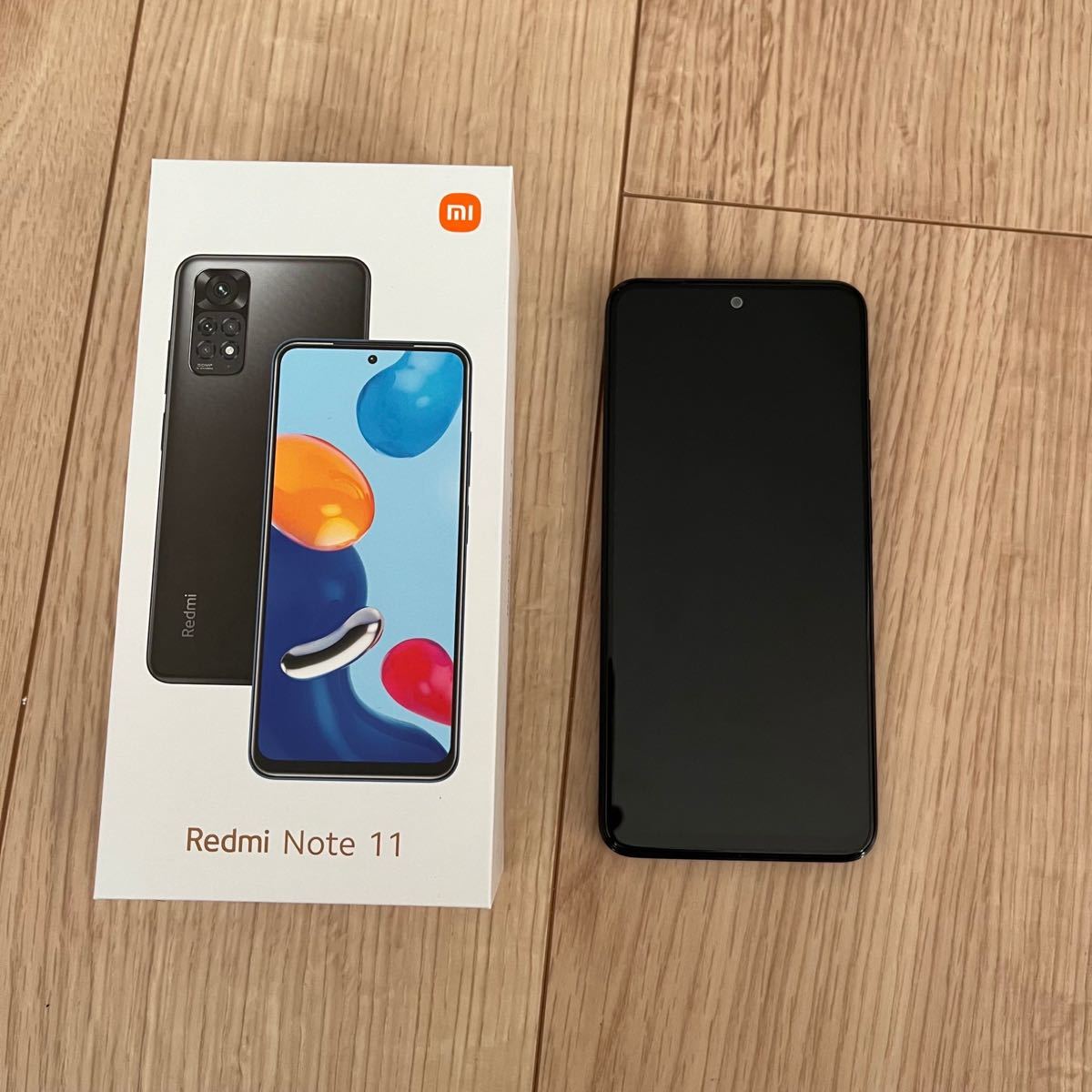 トップシークレット Redmi Note 11 グラファイトグレー SIMフリー 64GB 