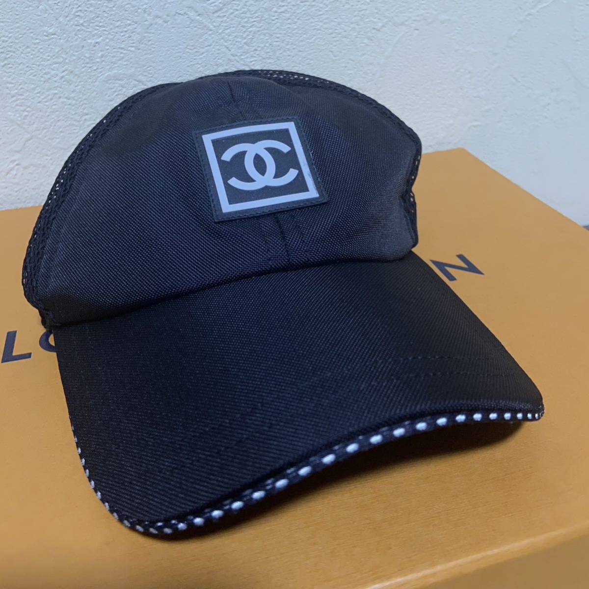 1円スタート◇正規品◇超希少◇CHANEL シャネル スポーツ キャップ