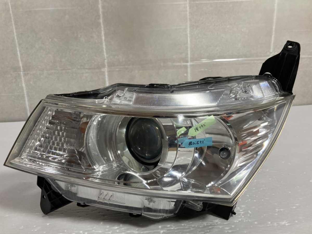 スズキ純正 MK21S パレット SW HID ヘッドライト バラスト付 左側 KOITO 100-59207 割れ無し 刻印A 棚番L-154