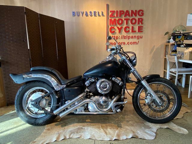 □YAMAHA DRAG STAR ヤマハ ドラッグスター 4TR 13123km ブラック