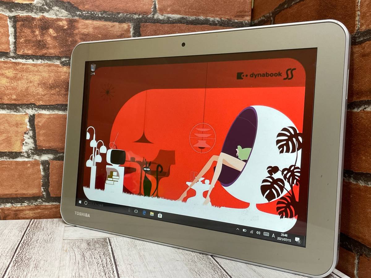 動作OK♪】東芝 dynabook Tab S50 タブレットPC [Atom Z3735F 1.33GHz