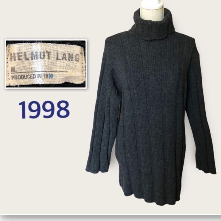 履き心地◎ Vintage HELMUT LANG 本人期 リブセーター ニット | www