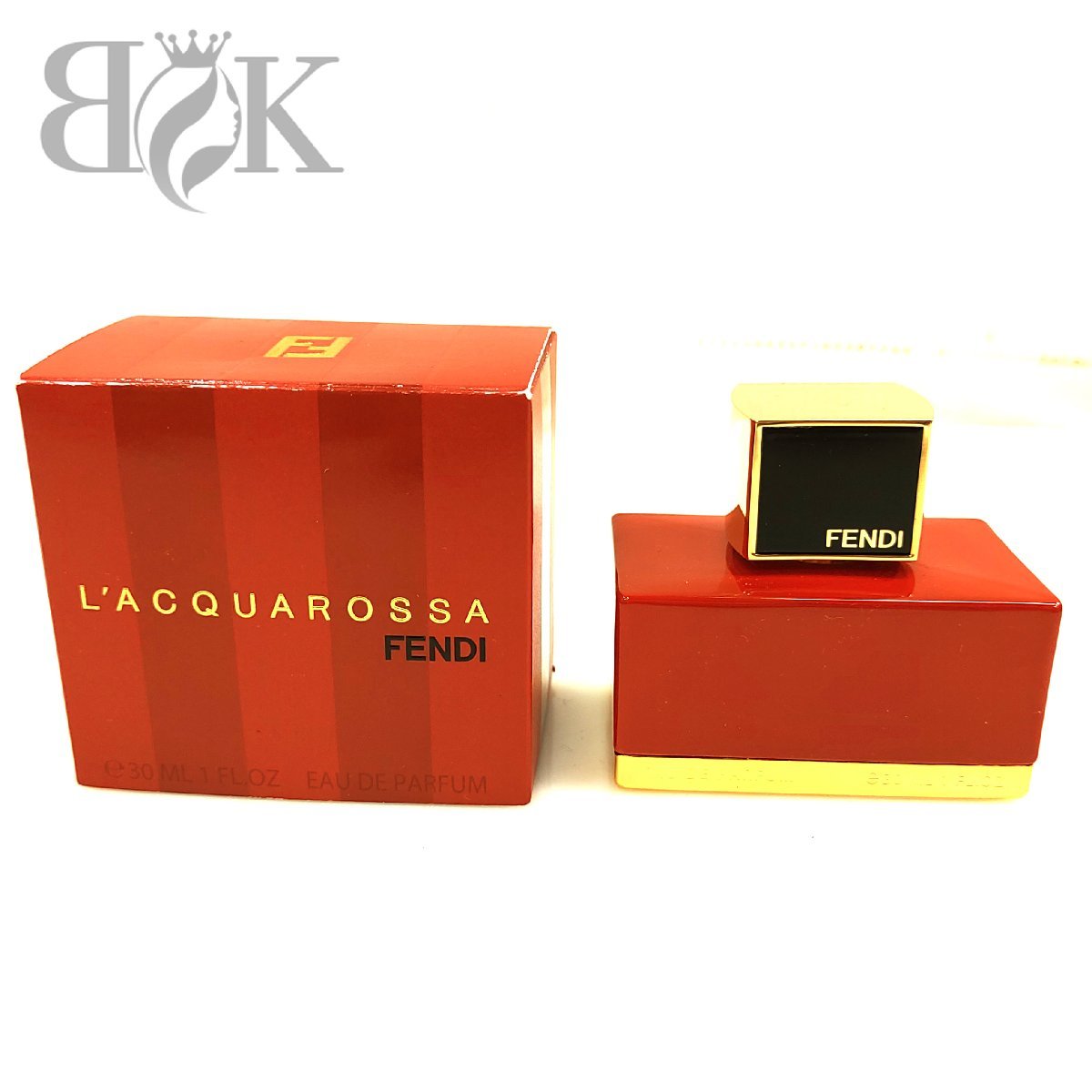 フェンディ アクアロッサ オーデパルファム 30ml 香水 総重量 約 179.4g FENDI 中古★_画像1