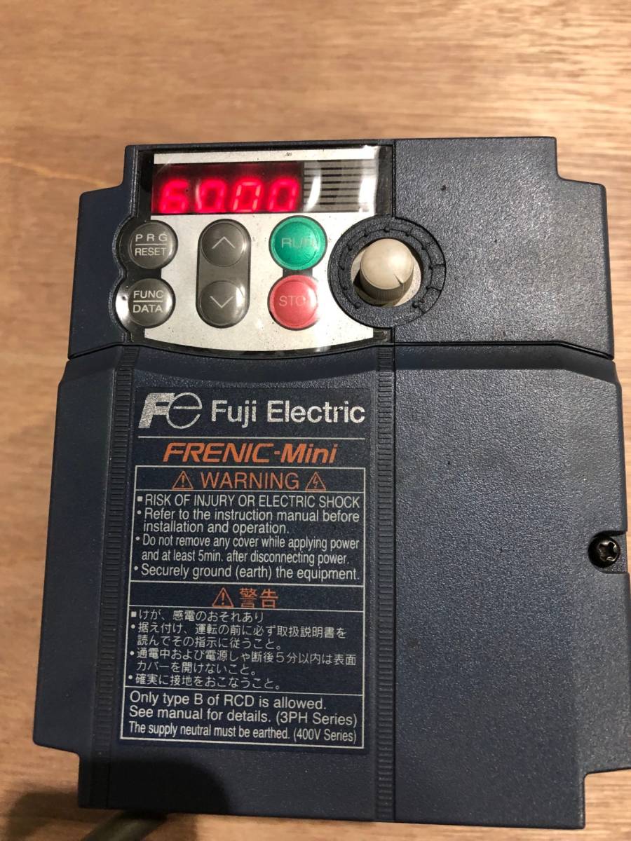 55%以上節約 新品 富士電機 インバーター FRN-1.5E1S-2J 6ヶ月安心