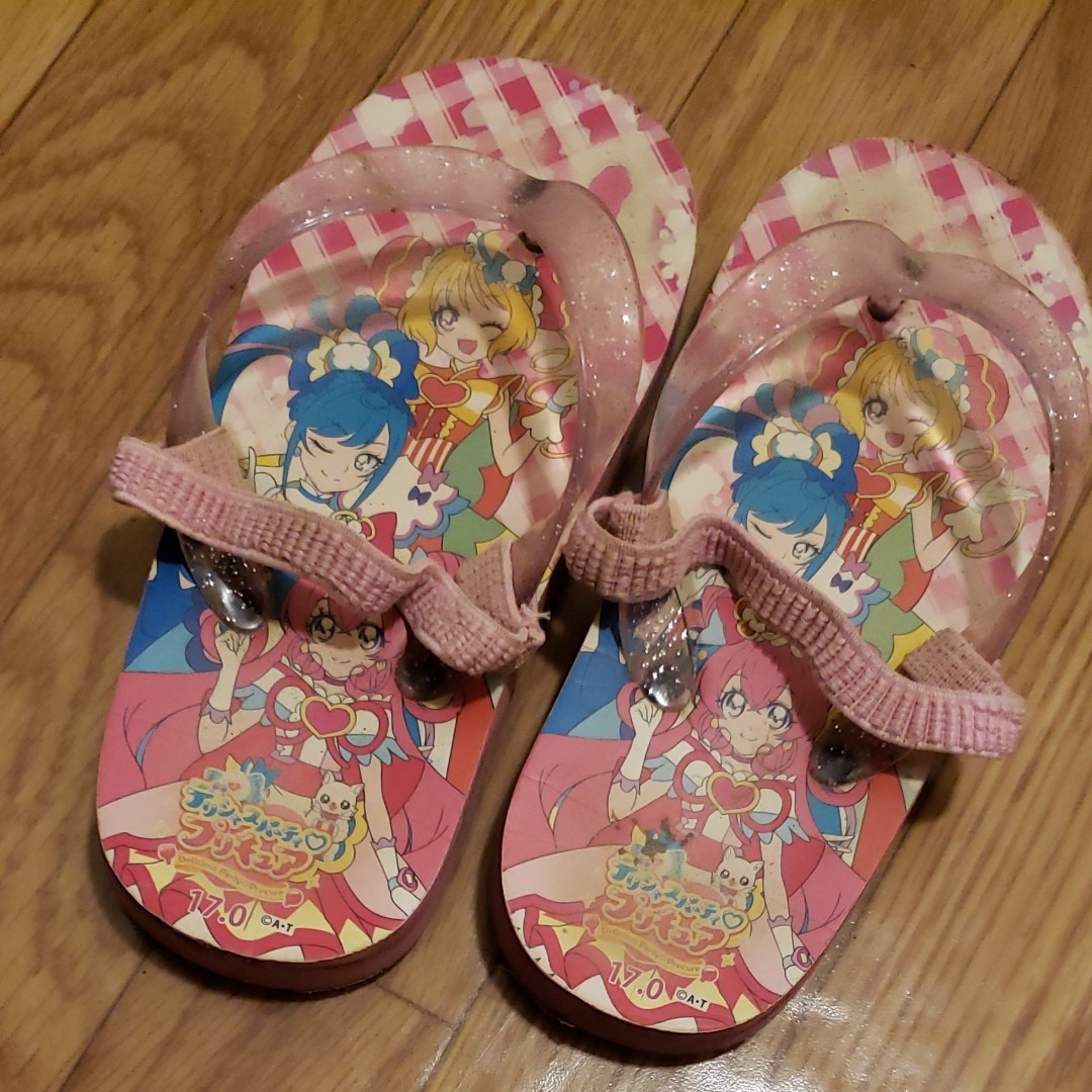 プリキュア サンダル 17|PayPayフリマ 新品 プリキュア甚平100 中古サンダル17センチ
