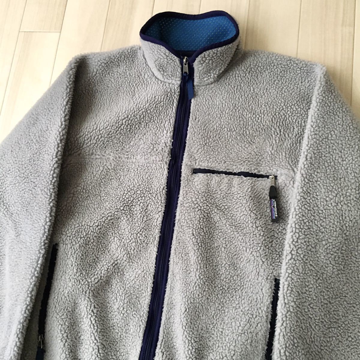 ☆超目玉】 USA製 パープル パタゴニア 91年 patagonia レトロ