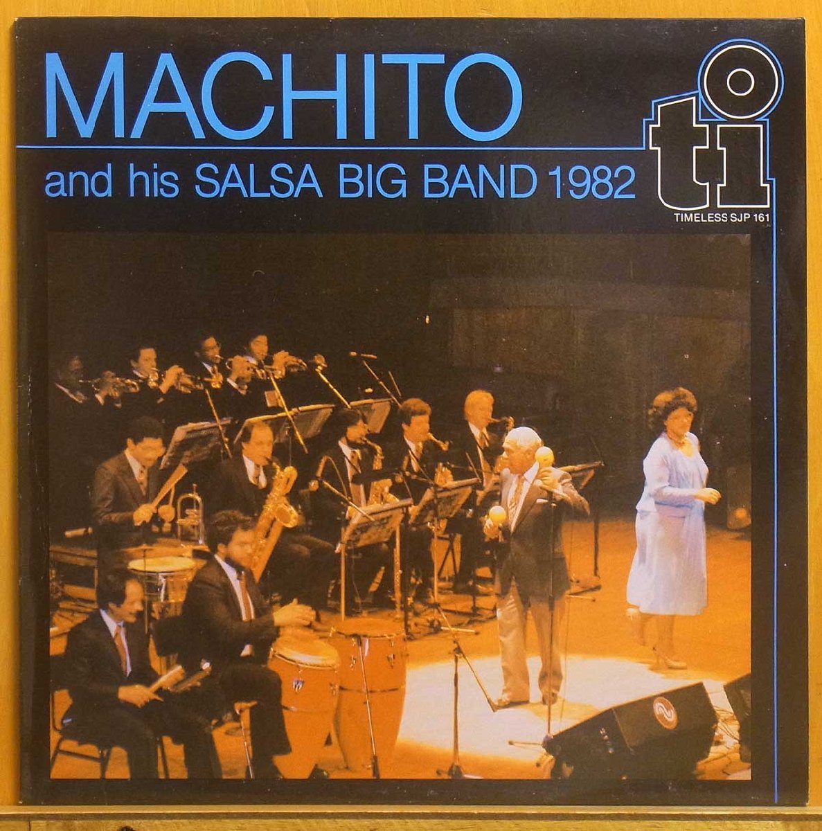 ■グラミー賞!美盤!ダブル洗浄済!★Machito(マチート)『Machito　And His Salsa Big band 1982』 NLDオリジナルLP #60272_画像1