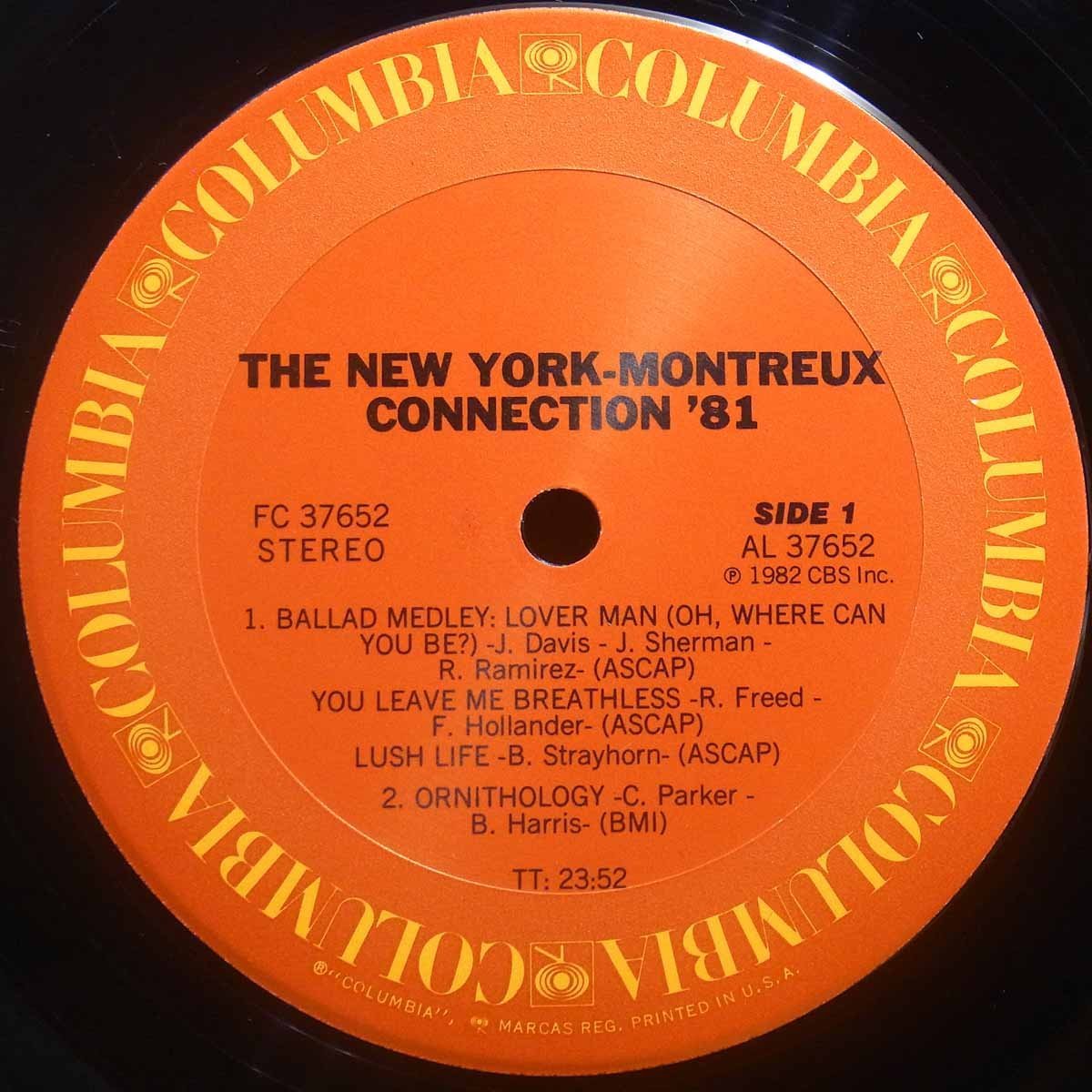 ●シュリンクほぼ美品★Phil Woods/Arthur Blyth他『The New York Montreux Connection '81』USオリジLP #60239_画像3