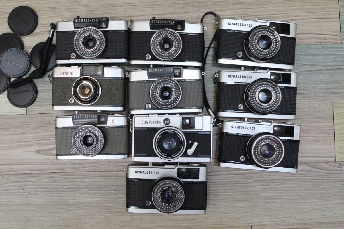14 オリンパスまとめ Olympus-pen trip35 eed ee-2 ee-3 pen-ee