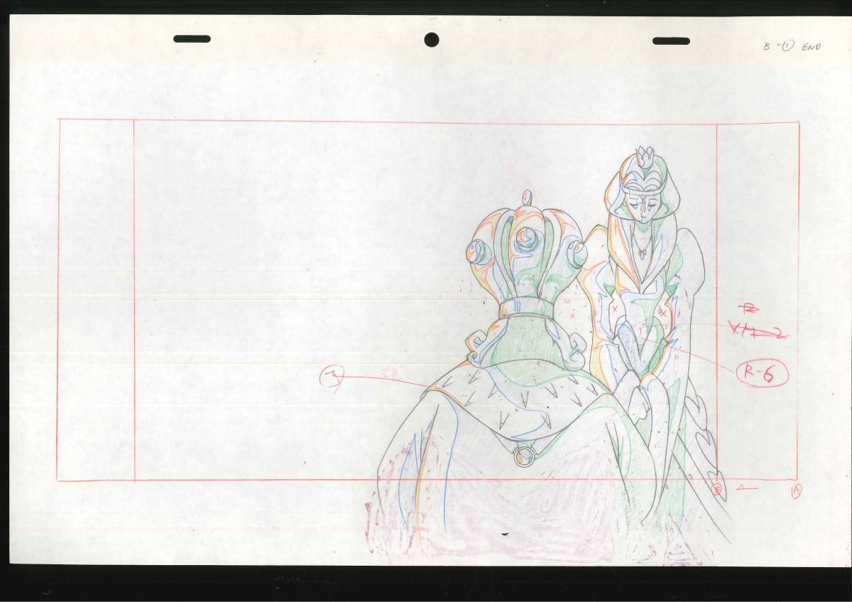 リボンの騎士 KNIGHT OF THE RIBBON Princess Knight セル画 55 リボンの騎士 KNIGHT OF THE RIBBON Princess Knight セル画 55