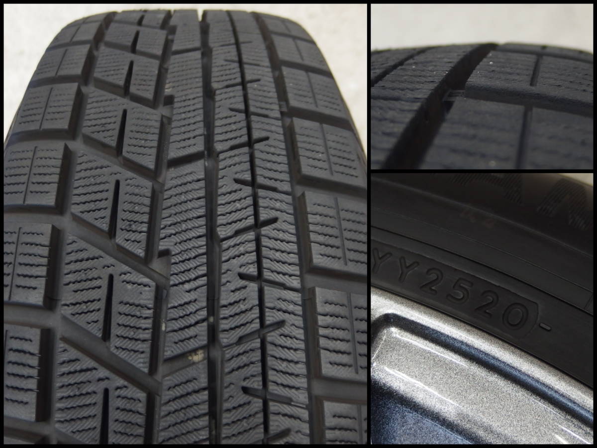 YOKOHAMA iceGUARD iG60 195/65R15 + GRASS スポークホイール 4本セット ノア、ヴォクシー_画像9