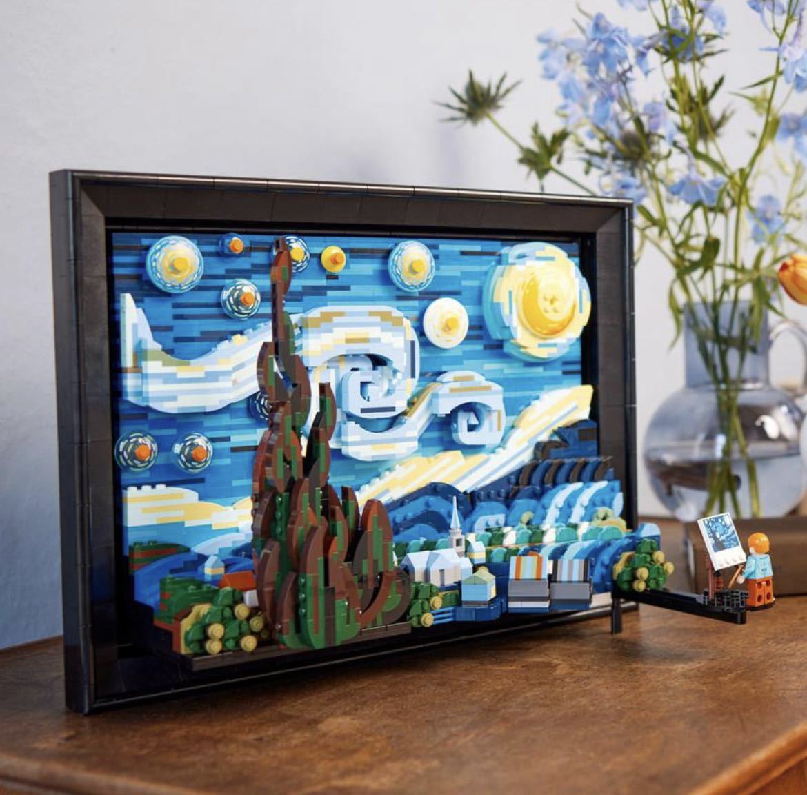 新品 21333 ゴッホ 「星月夜」レゴ MoMA アート アイデア