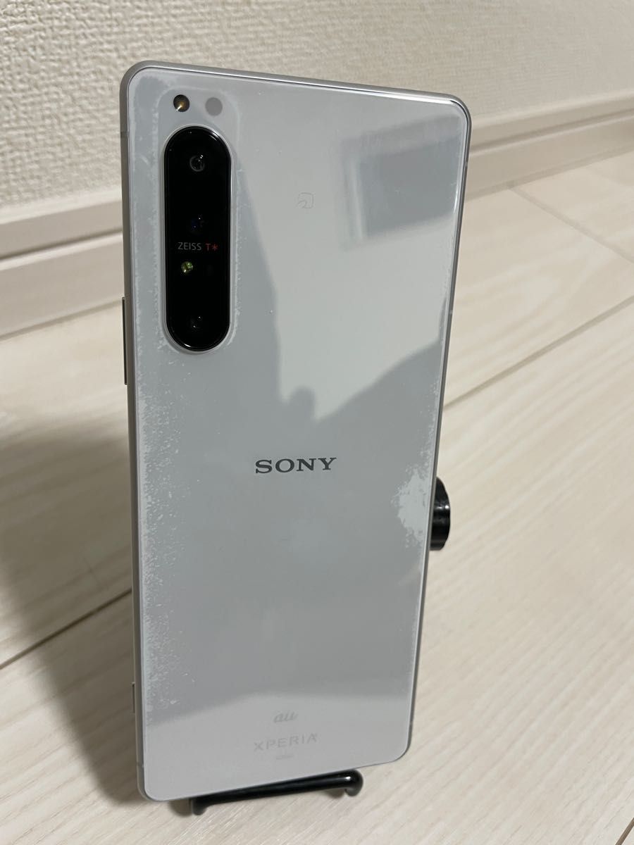 値下げ 美品 Xperia 1 II SIMフリー au版 SOG01 ホワイト-