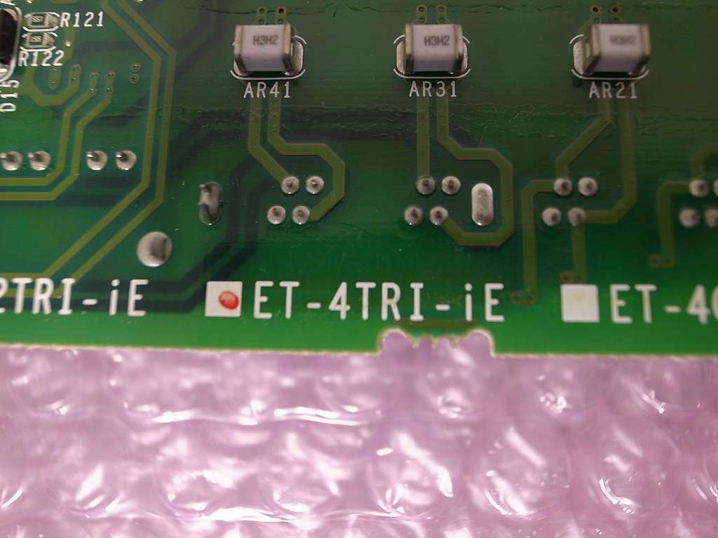 ■日立　iE　4局アナログ外線ユニット　【ET-4TRI-iE】　(5)■_画像2