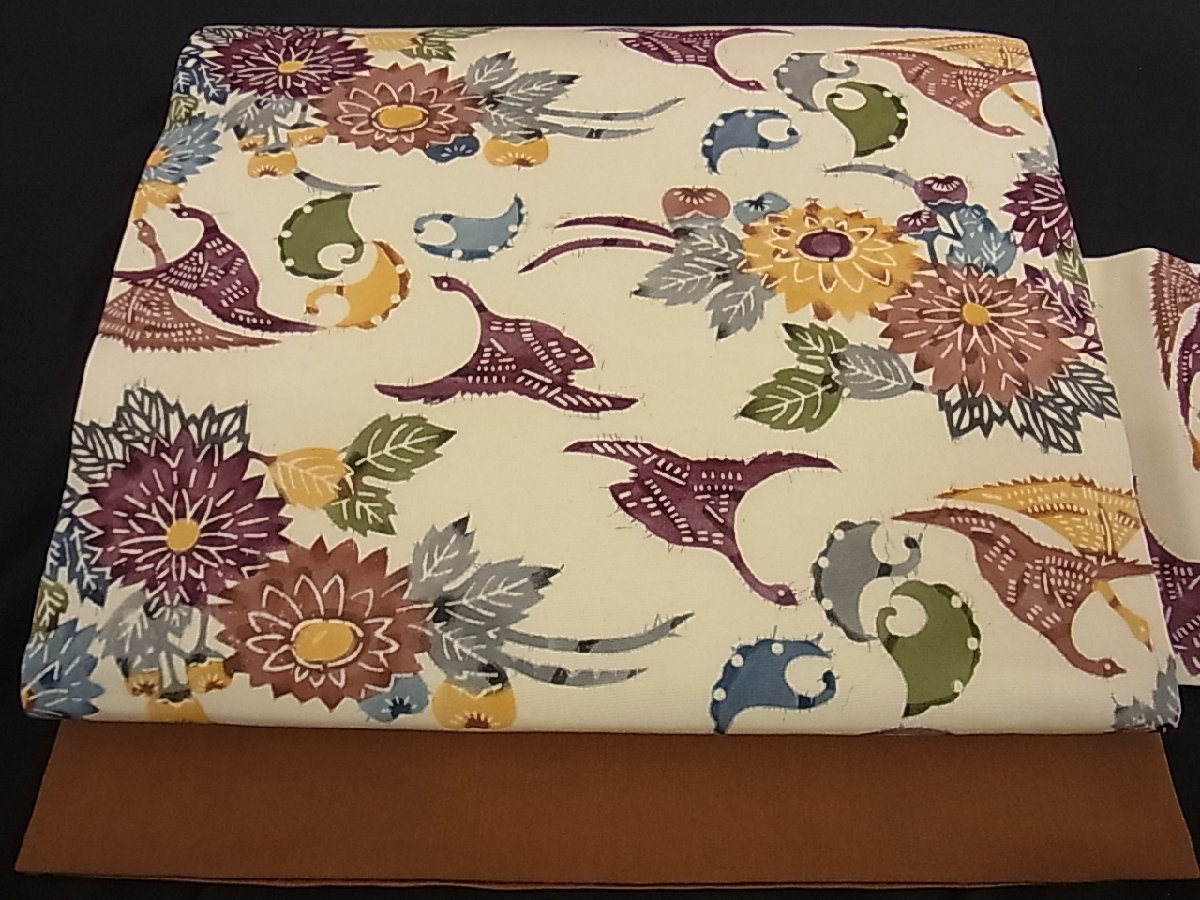 上質な逸品 新品【メモリヤン加工・絹芯仕立済】西陣織六通柄高級袋帯