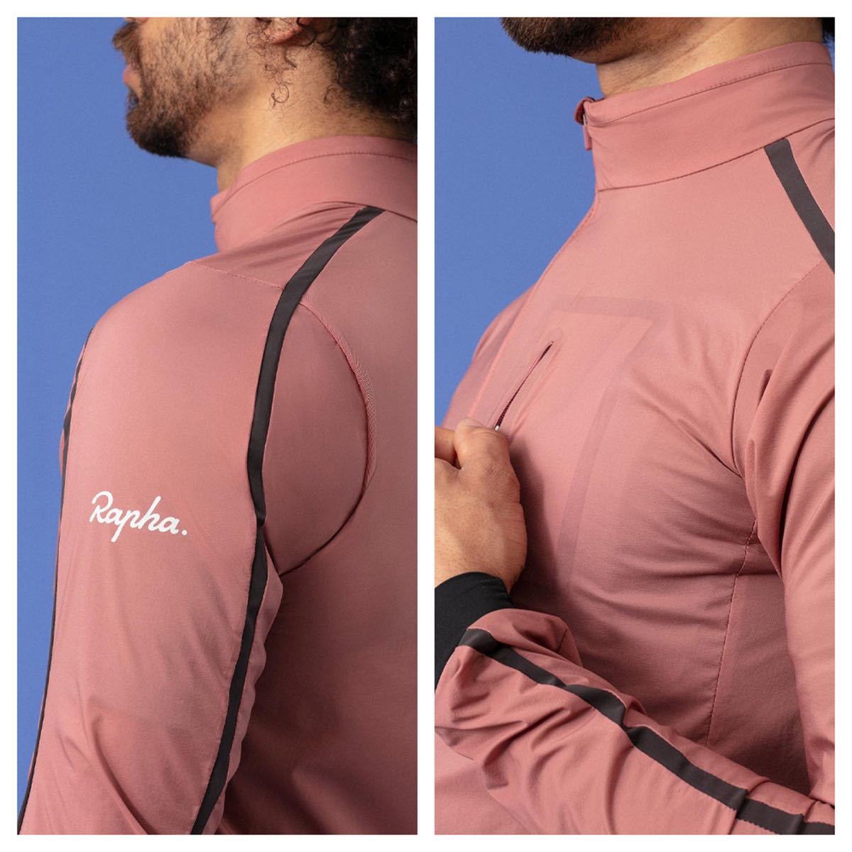 新品 Rapha クラシック ウィンド ジャケット Ⅱ Sサイズ ダスティピンク-