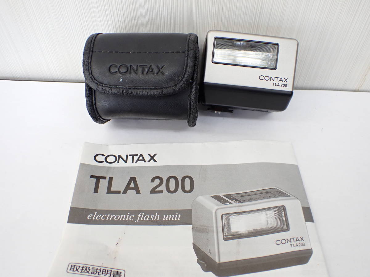 カメラ その他 コンタックス TLA200 フラッシュ CONTAX 発光確認済み - library 