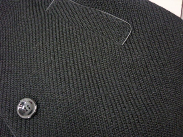 MAYSON GREY Mayson Grey lady's coat black black size 2 wool non-standard-sized mail nationwide equal 1040 jpy Z-b