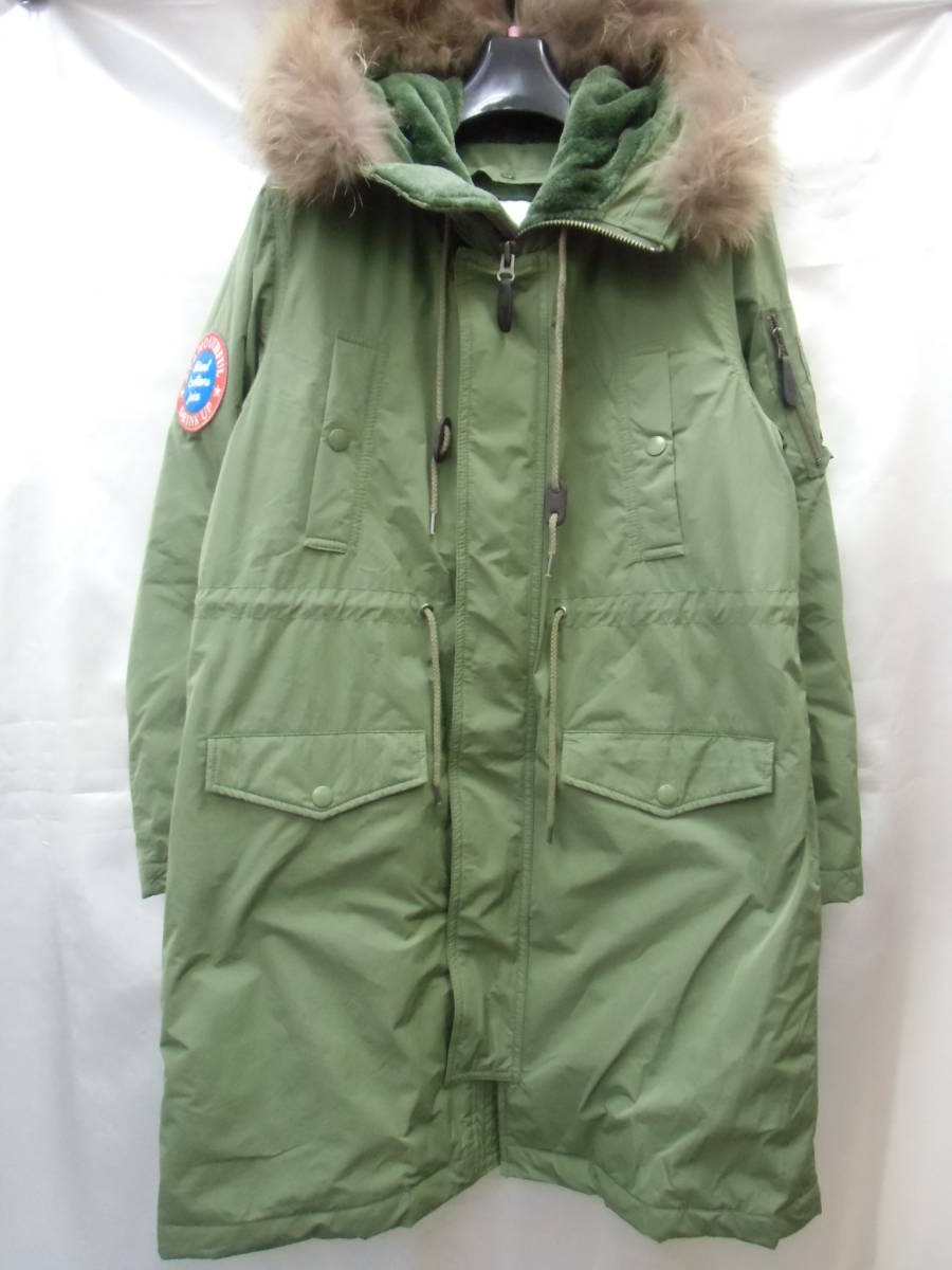 moussy Moussy Mod's Coat 1 khaki Thermo light hood outer H14-c