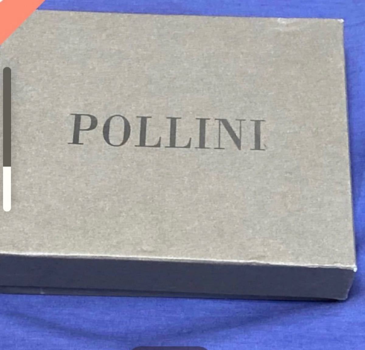 【人気ブランド】ポリーニPOLLINI財布本革新品未使用イタリア箱付き