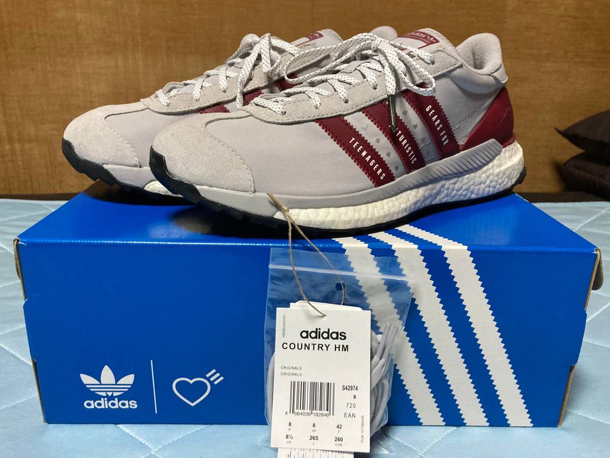豊富な特価 未使用 adidas COUNTRY HM スニーカー oFSUY-m89038731415
