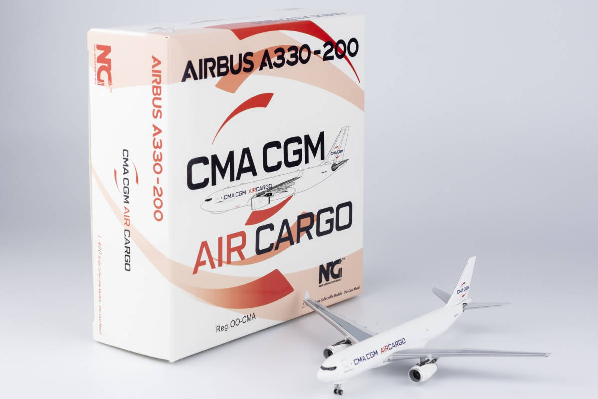NGmodel CMA CGMエアカーゴ A330-200F OO-CMA 1/400_画像8