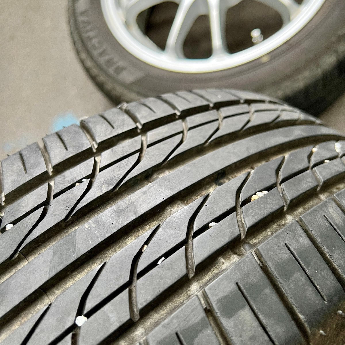 タイヤ付き社外ホイール BRIDGESTONE ECOFORME SE-10(ブリヂストン エコフォルム) 16×6 1/2J +46 114.3 5穴 205/55R16 2018年 5ミリの画像10