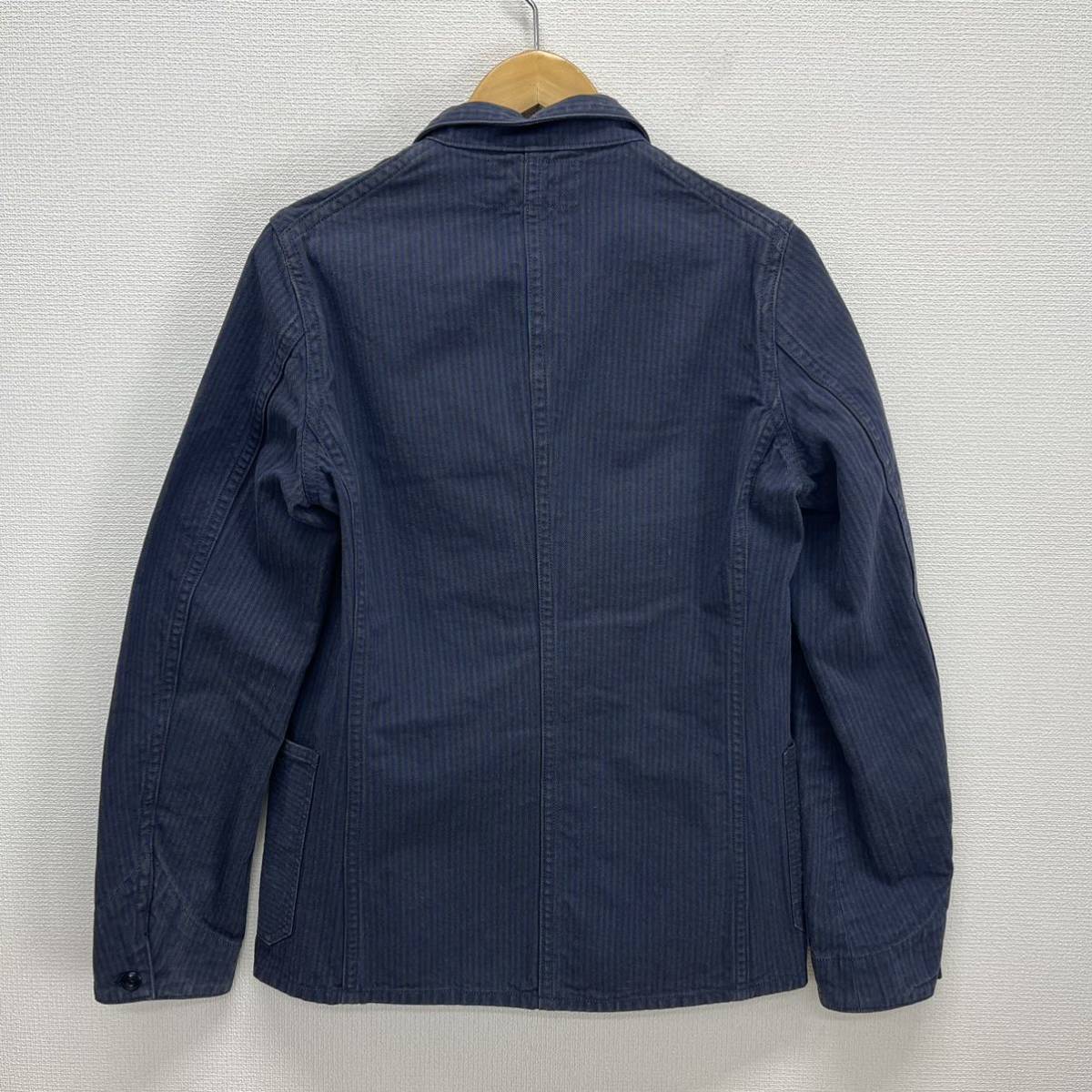 BOOTLEGGERS REUNION ブートレガーズ コンダクタージャケット CONDUCTOR JACKET ワークジャケット テーラード ストライプ 36 10101340