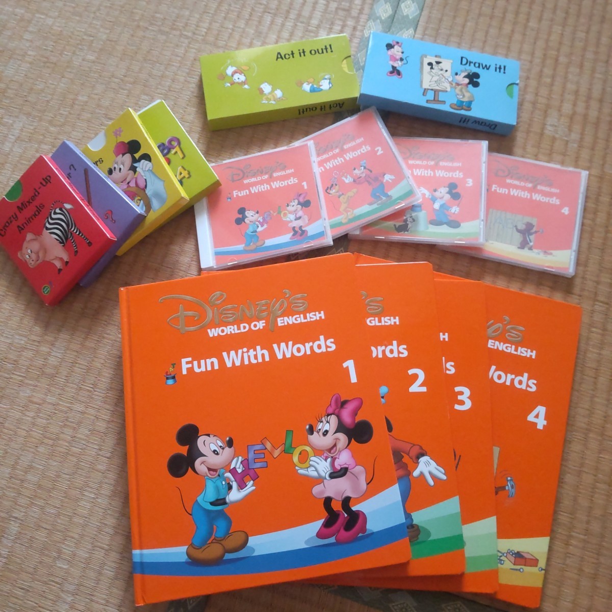 ディズニー英語システム Fun With Words おもちゃ、教材 おもちゃ