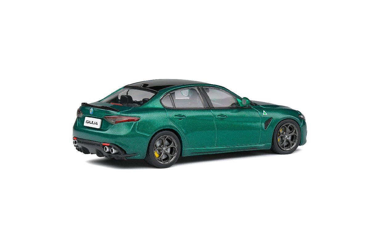  Solido 1/43 Alpha Romeo Giulia quadrifoglio 2016 green Solido Alfa Romeo GIULIA QUADRIFOGLIO