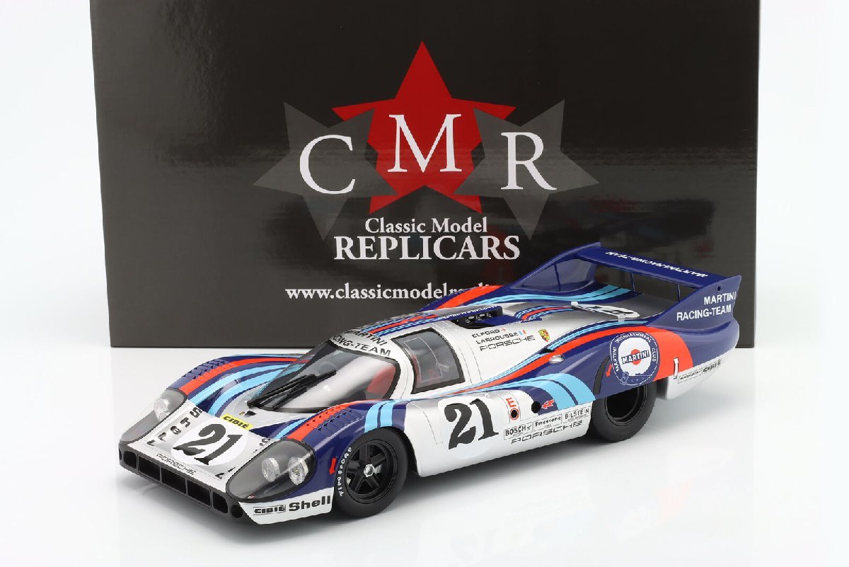 CMR 1/12 ポルシェ 917LH #21 ルマン24H 1971 マルティニ PORSCHE