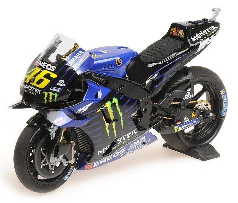 【レア】ミニチャンプス 1/12 ヤマハ YZR-M1 モトGP #46 バレンティーノ・ロッシ 2020 MINICHAMPS YAMAHA VALENTINO ROSSI_画像5