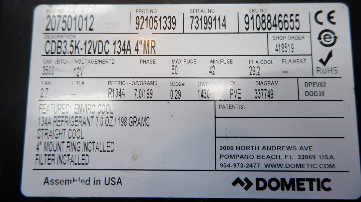  морской кондиционер судовой кондиционер DOMETICdometik3500BTU источник питания DC12V specification кондиционер &hi-ta- specification лодка для рыбалки Cruiser работа судно . лодка для рыбалки 