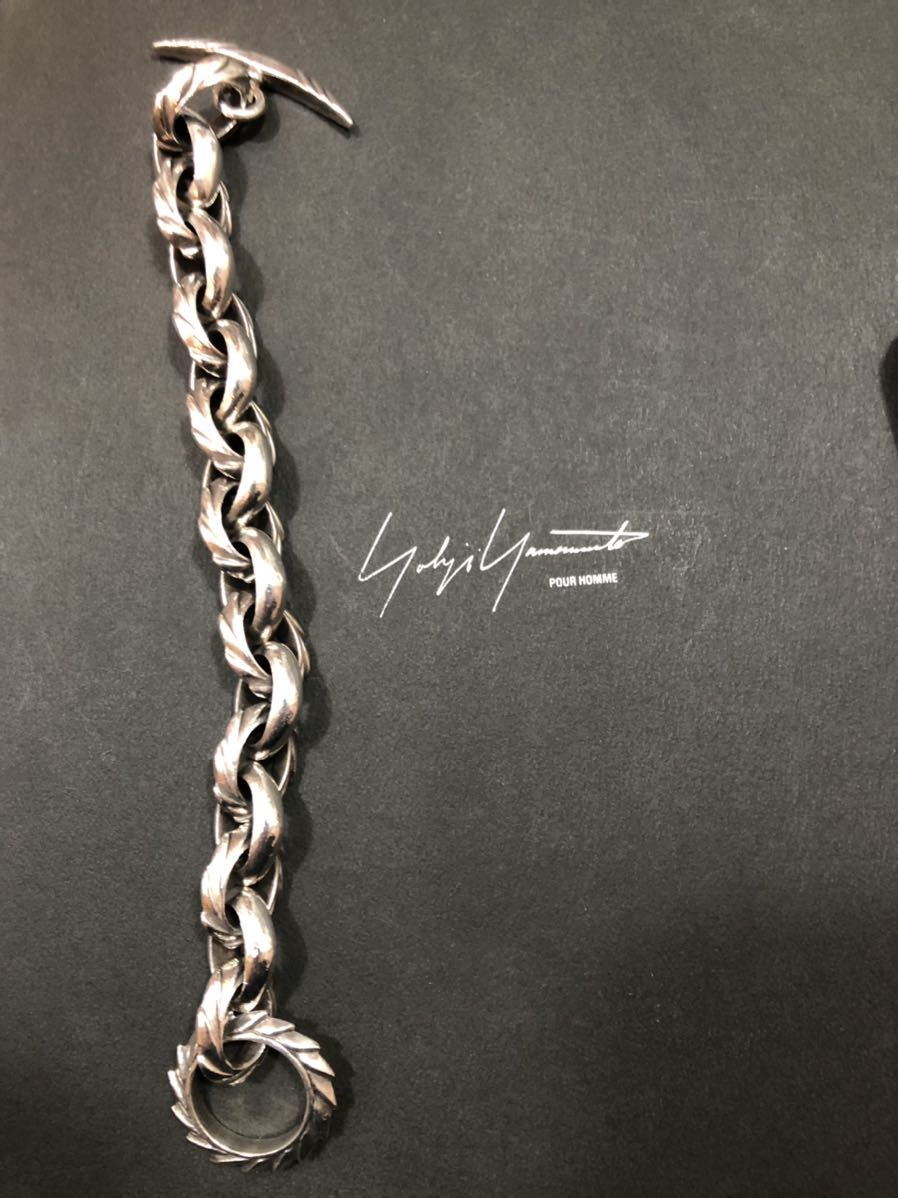 アーカイブ】yohji yamamoto pour homme ブレスレット silver950 アーカイブ】yohji yamamoto pour homme ブレスレット silver950